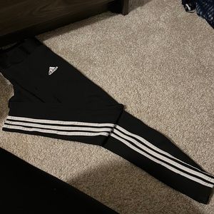 Adidas 3 stripe leggings